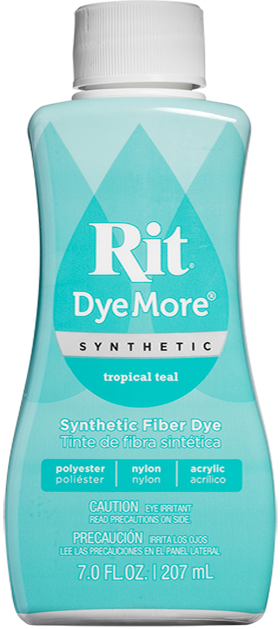 Rit Dye More Synthetic 7oz-Tropical Teal 020-02610 - GettyCrafts