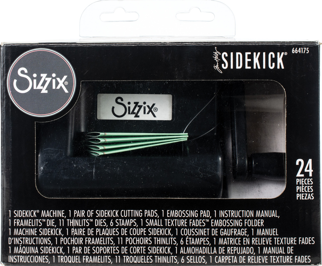 Sizzix Sidekick Starter Kit 661770 Portable Manual Die Cutting & Embos
