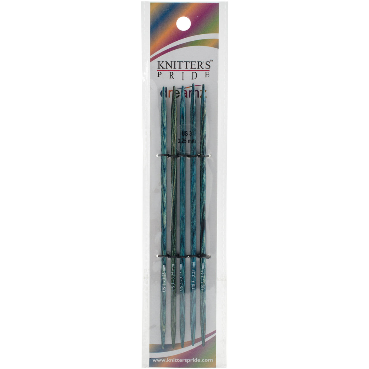 Knitter's Pride-Mindful Double Pointed Lace Needles Set 6