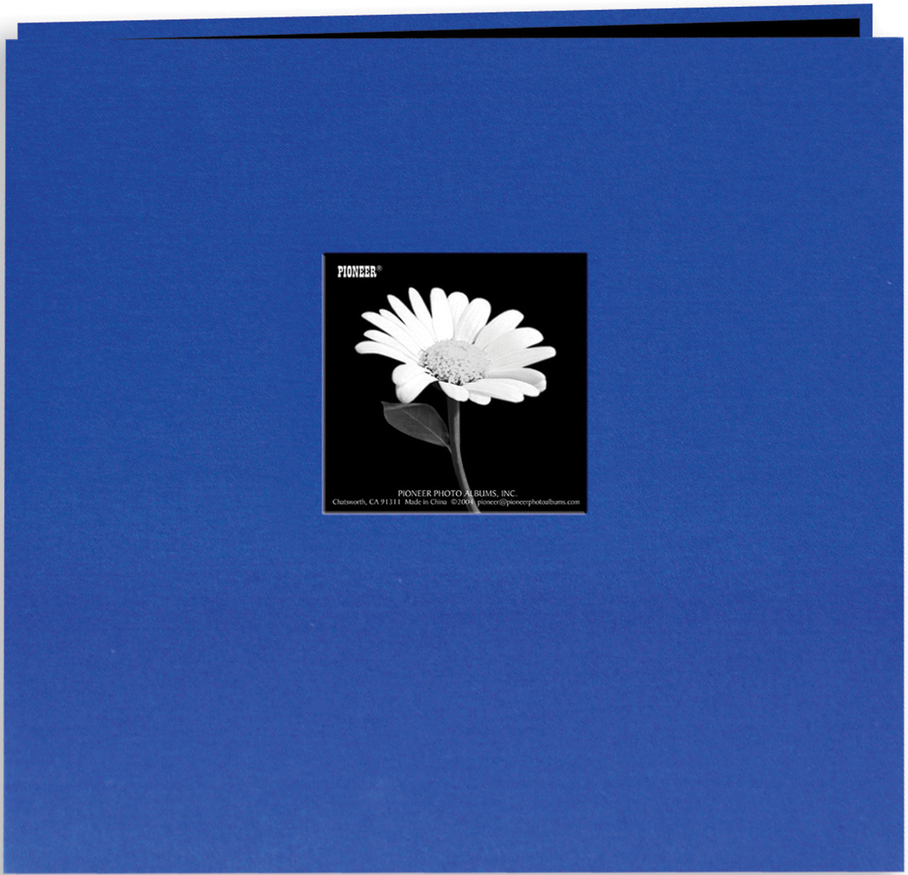 Pioneer Book Cloth Cover Post Bound Album 12x12 Cobalt Blue