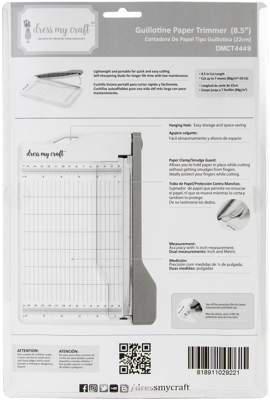 Dress My Craft 2.5x6 Mini Paper Trimmer