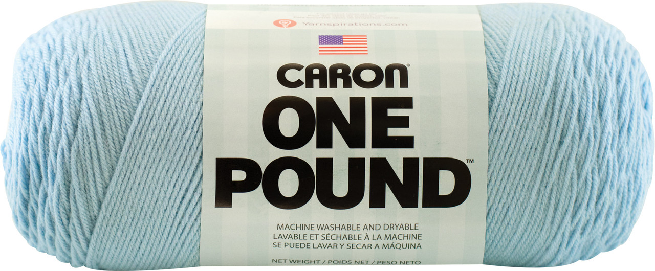 Caron One Pound Yarn (Black)