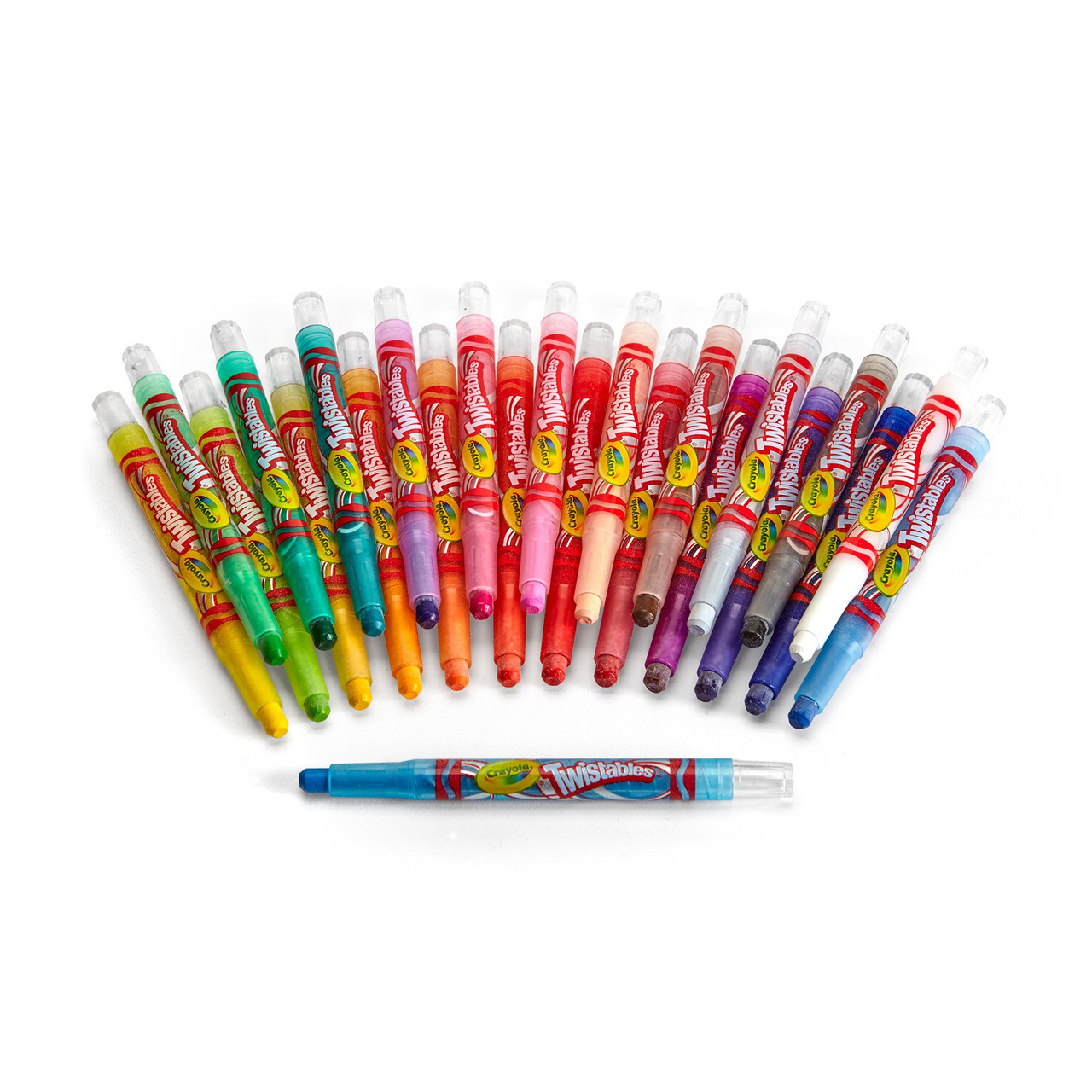 Crayola Twistables Kids Coloring Set 10 Color Mini Twistable Crayons  52-9715 - Crayons/water-color Pens - AliExpress