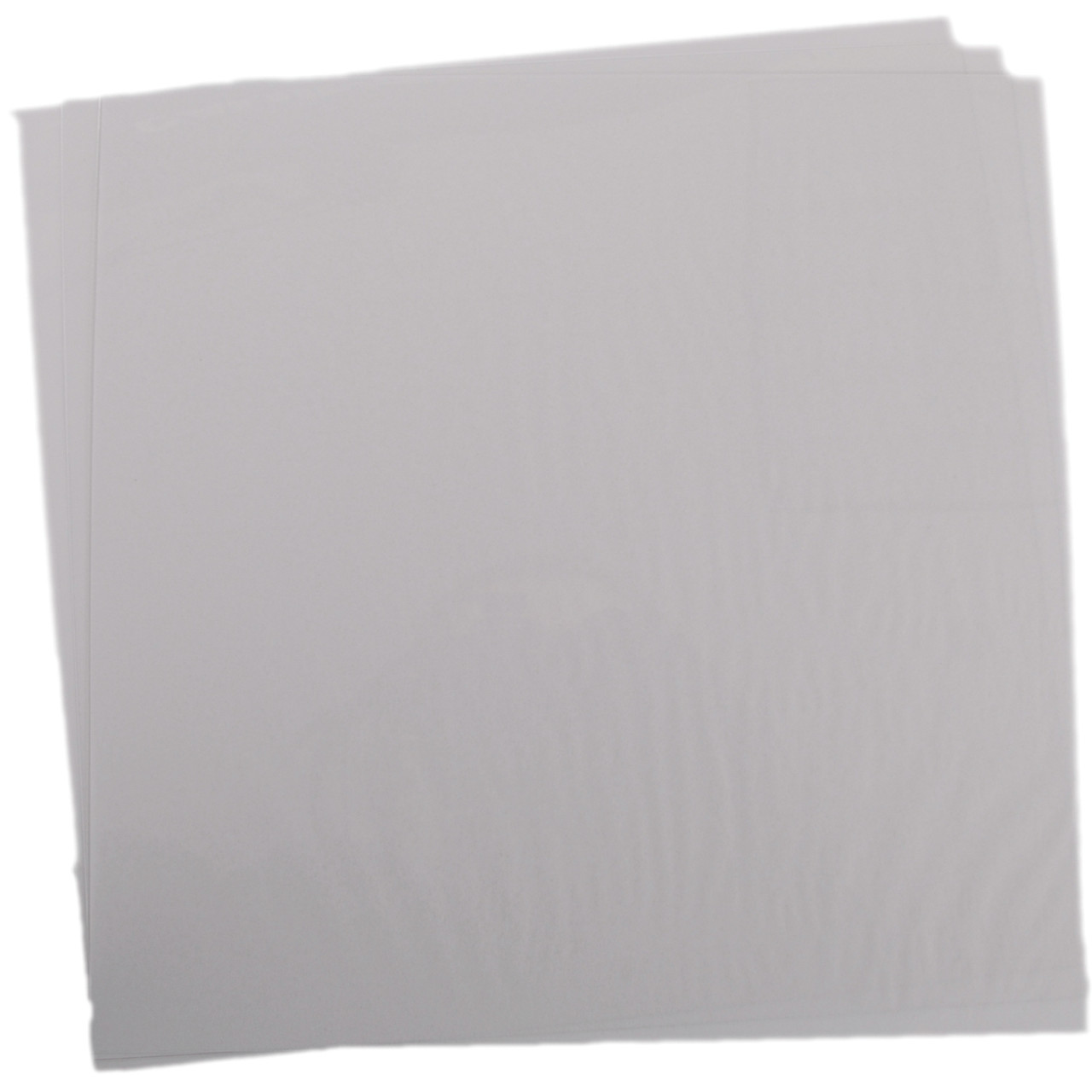 Grafix Craft Plastic Sheets 12X12 25/Pkg-Opaque White .010 