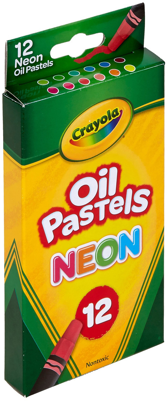 Crayola Oil Pastels - Neon - 12 /