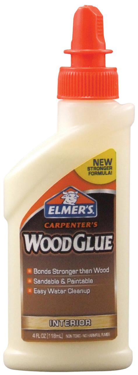 Elmer's Carpenter's Interior Wood Glue-4oz E7000 - GettyCrafts