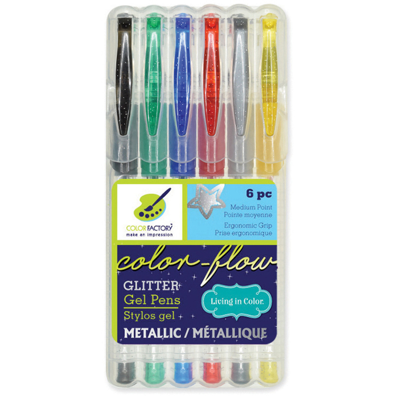 Glitter Pen Colored Gel Glitter Pen Set Glitter Gel Pens For