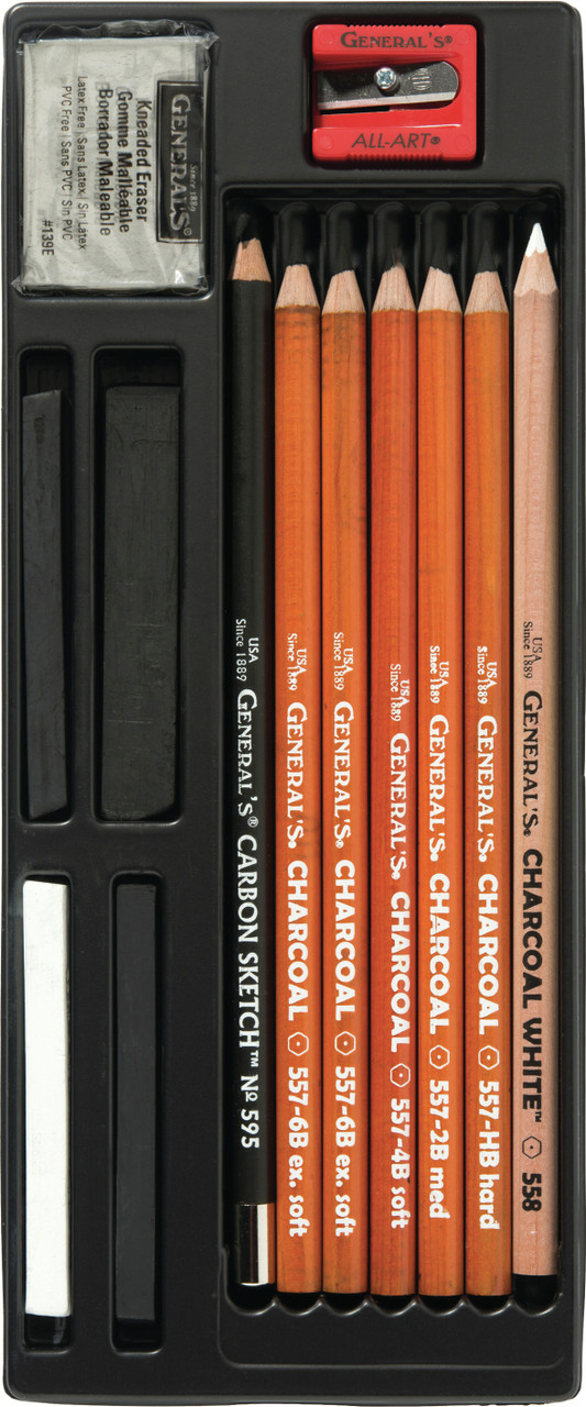 General's® Charcoal Pencil Kit