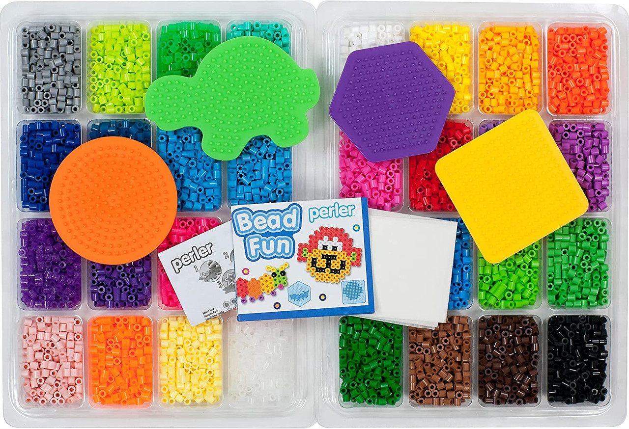 Perler Fun with Stripes Fused Bead Kit - Each