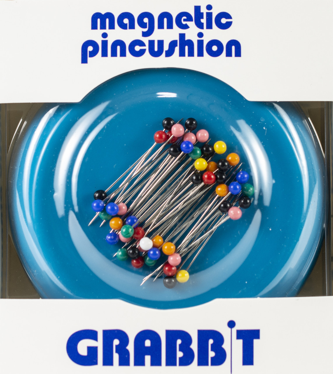 Grabbit Magnetic Pincushion W-50 Pins-Blue