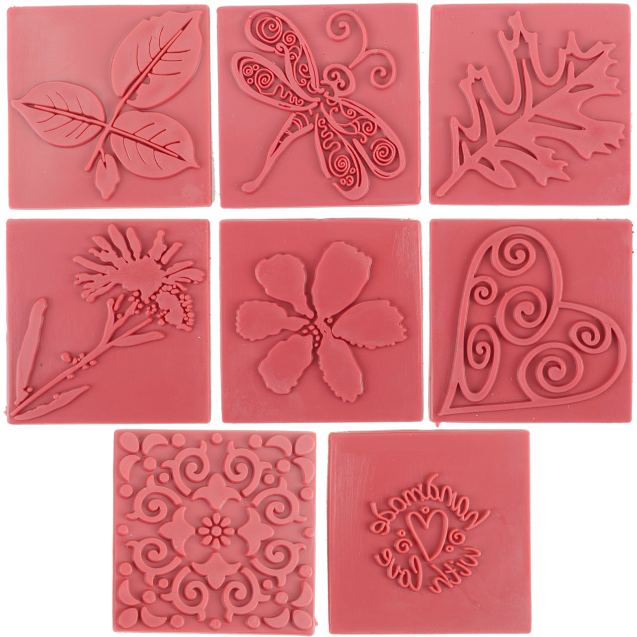 Life of The Party Soap Embossing Stamp Assortment 8-pkg-rectangle
