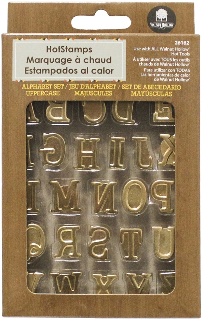 Walnut Hollow Creative Woodburner & Hotstamps Alphabet Stamps