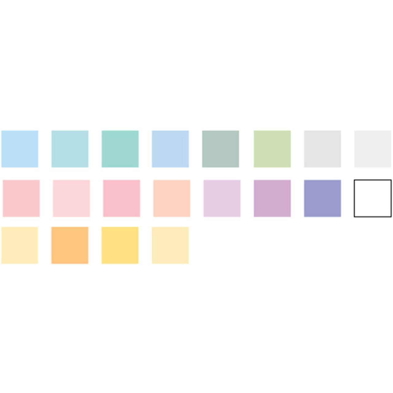 PASTEL Precision Cardstock Variety Pack - 15 Colors - 60 Sheets – The 12x12  Cardstock Shop