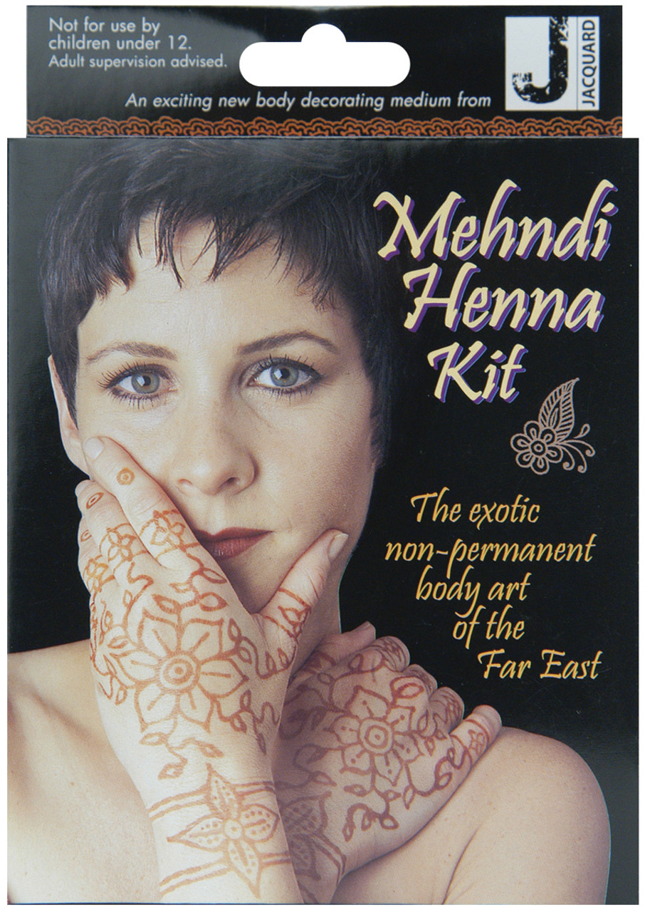 Tulip Body Art Ultimate Henna Color Metallic Tattoo Kit