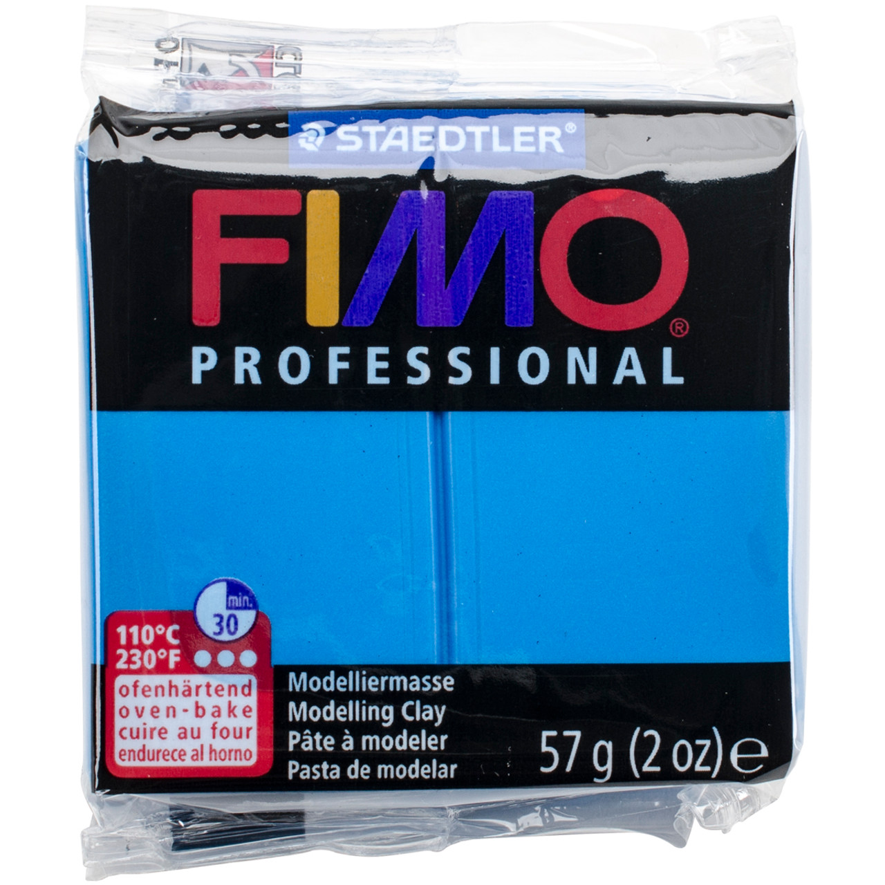 Fimo Professional Soft Polymer Clay 2oz-Black