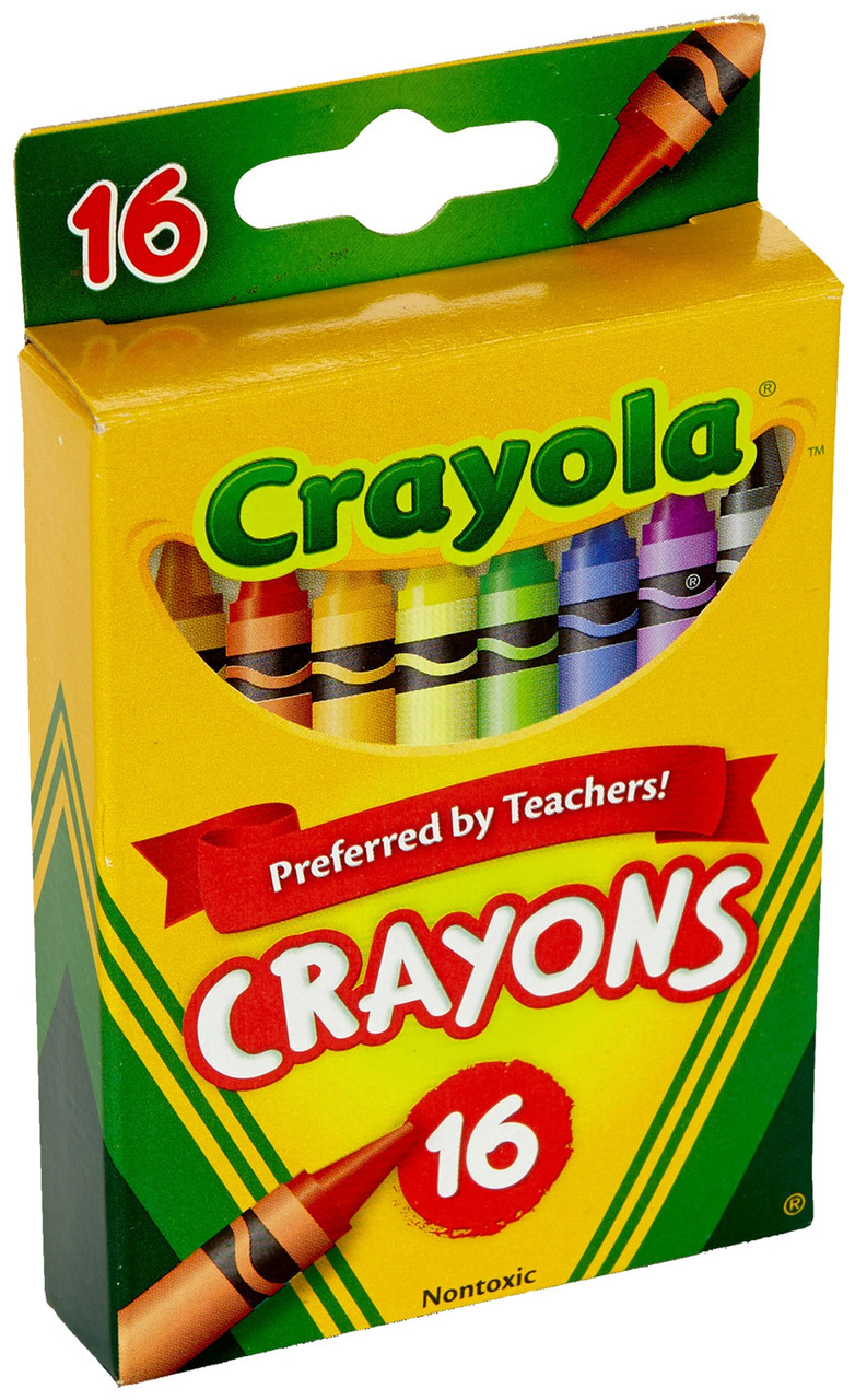 Crayola Jumbo Crayons 16/Pack (52-0390) 