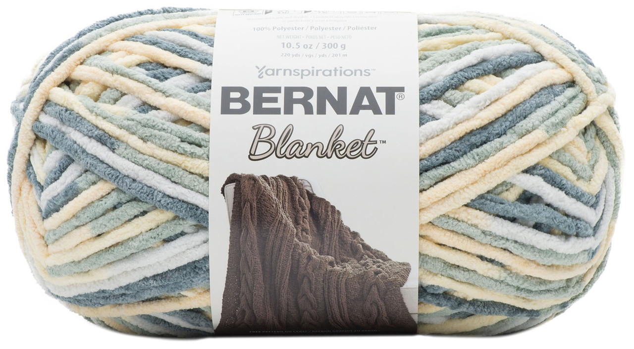 Bernat Blanket Extra Yarn Smoky Green