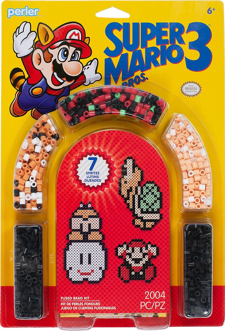 Perler Fused Bead Activity Kit-Super Mario Brothers 3 80-63053 - GettyCrafts