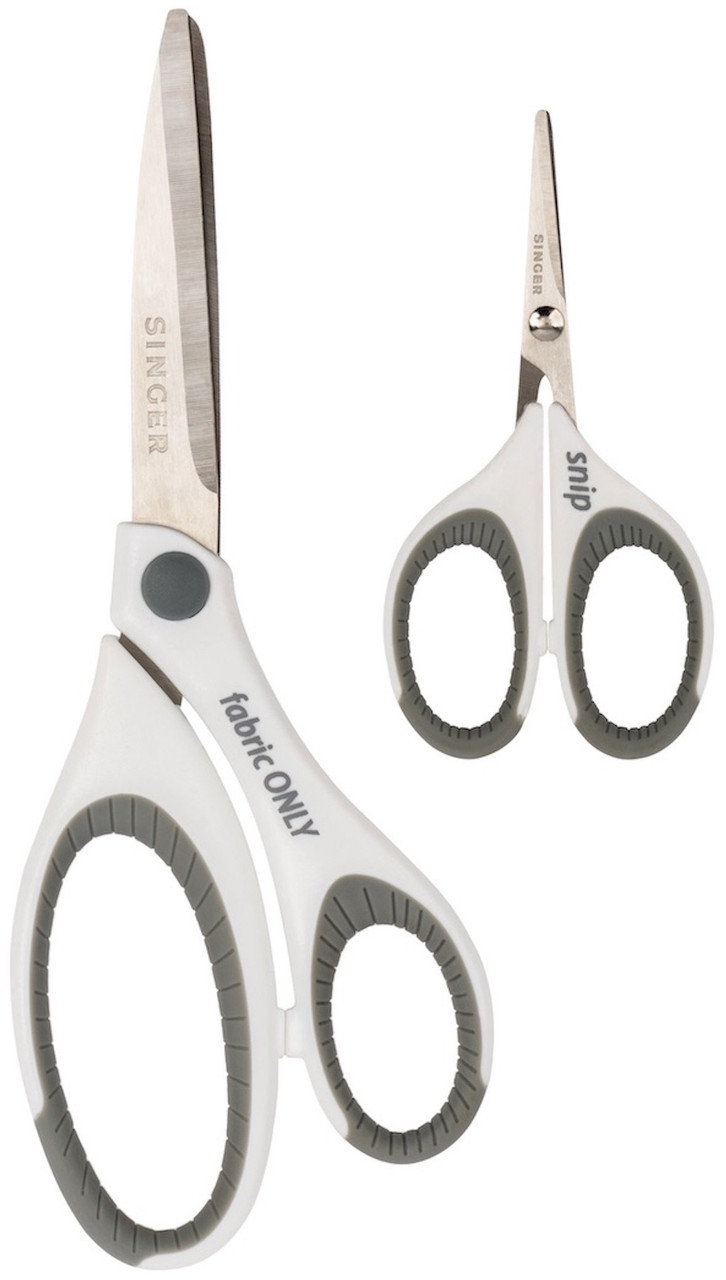 SINGER Sewing Scissors Set 2/Pkg-8.5 Fabric & 4 Mini Detail Scissors