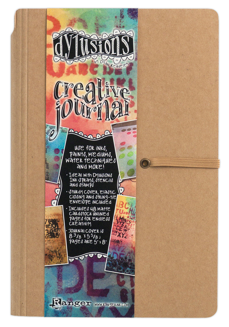 Ranger Dyan Reaveley's Dylusions Creative Journal-Kraft 8.75X9