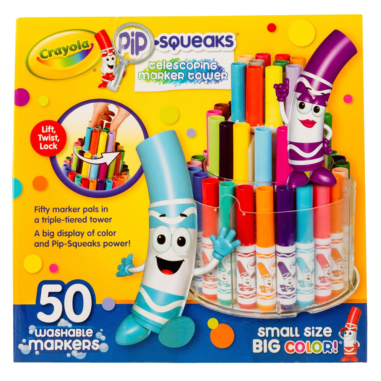 Crayola Super Tips Washable Markers 20/Pkg-Assorted Colors 58-8106 -  GettyCrafts