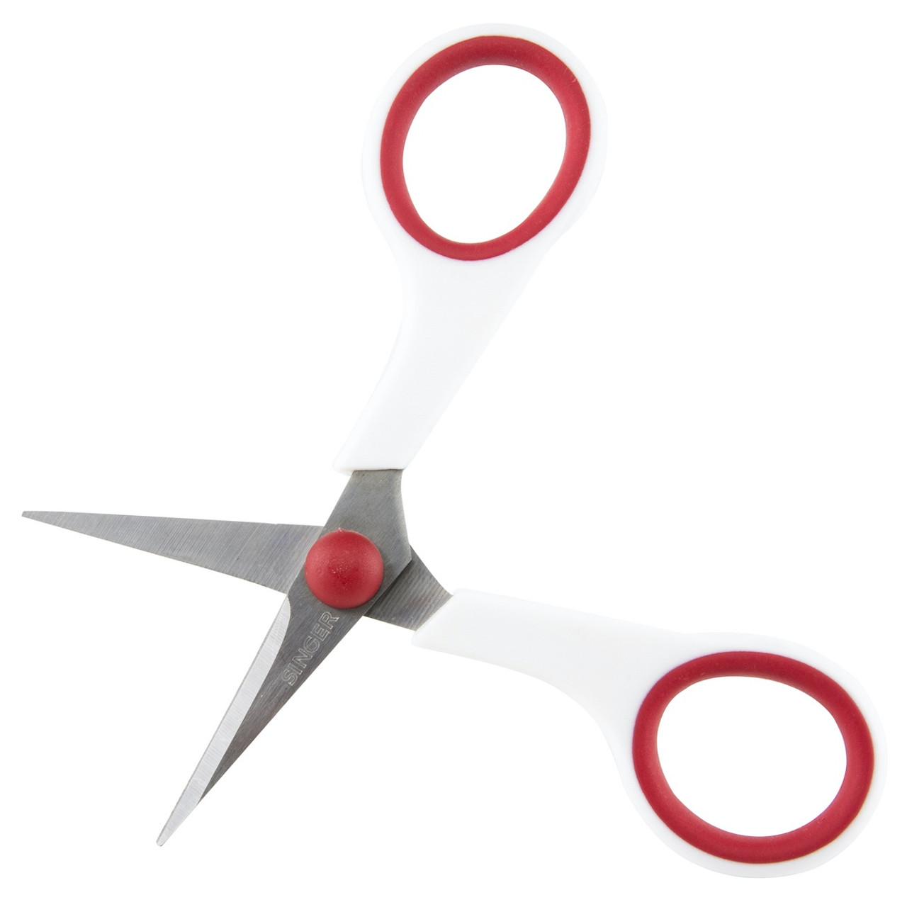 SINGER Fabric & Craft Scissors Set W/Comfort Grip 2/Pkg-8.5 Lightweight &  4.75 Detail Scissors