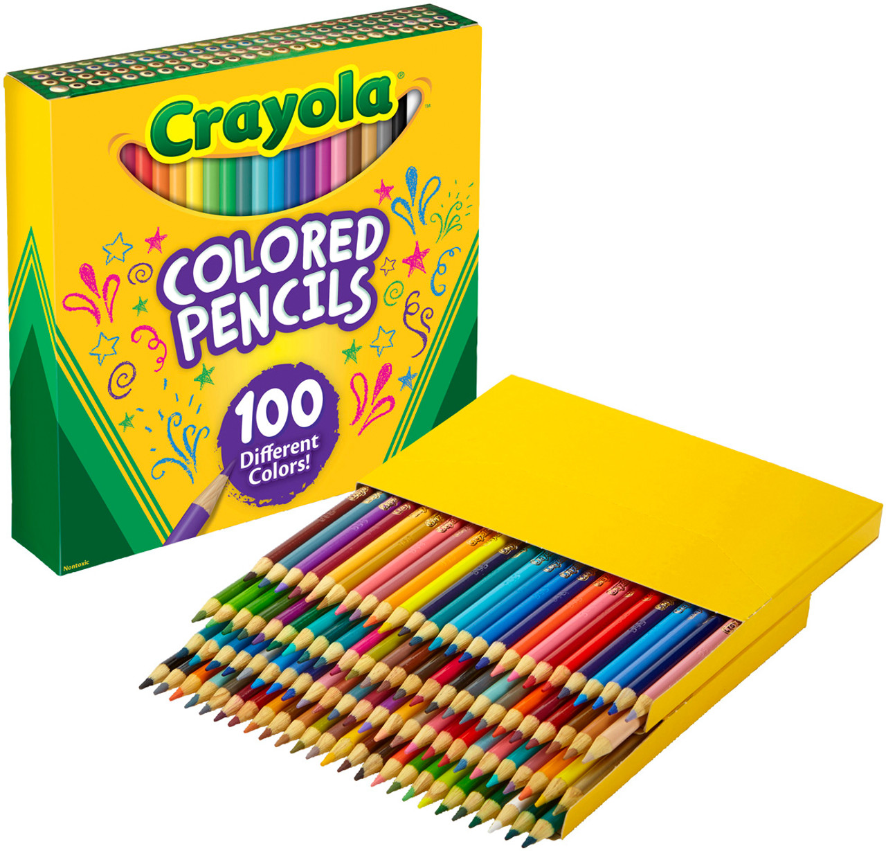 Crayola Erasable Colored Pencils-24/Pkg Long - 071662034245
