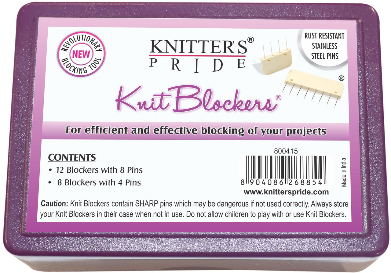 Blocking Pins, Rainbow Knit Blockers - Knitter's Pride