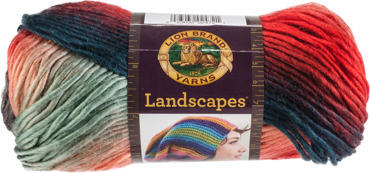 Lion Brand Landscapes Yarn-Harvest Moon 545-217 - GettyCrafts