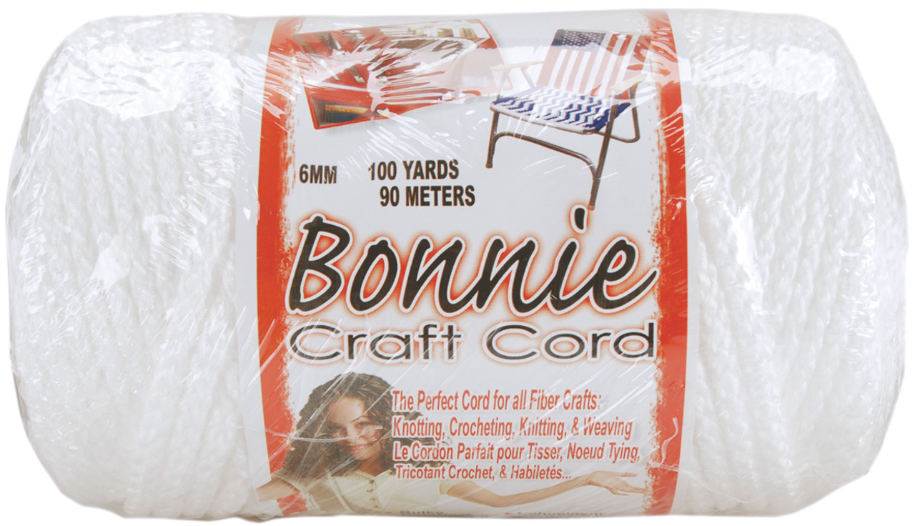 Pepperell Bonnie Macrame Craft Cord 6mmX100yd (Gold)