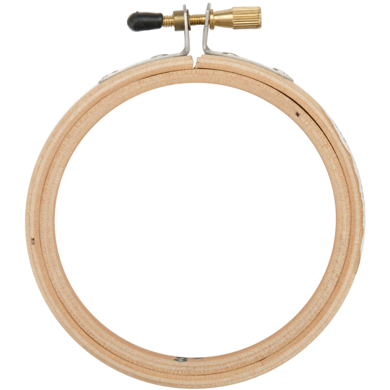 Frank A. Edmunds Wood Embroidery Hoop w/Round Edges 4 Natural