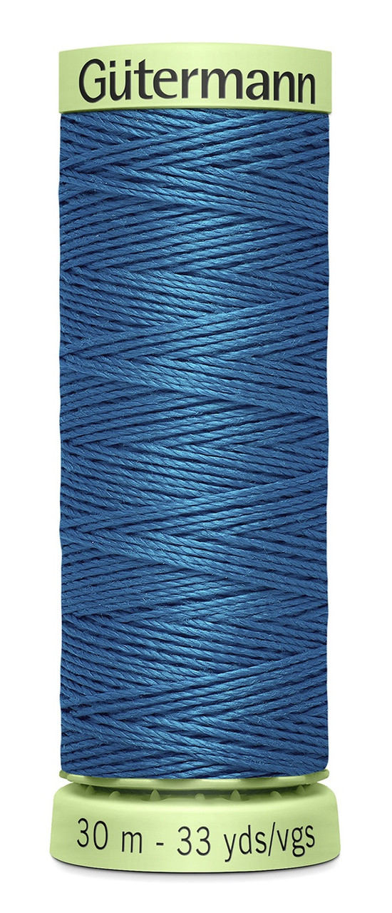 Gutermann Top Stitch Heavy Duty Thread 33 Yards-Copen Blue