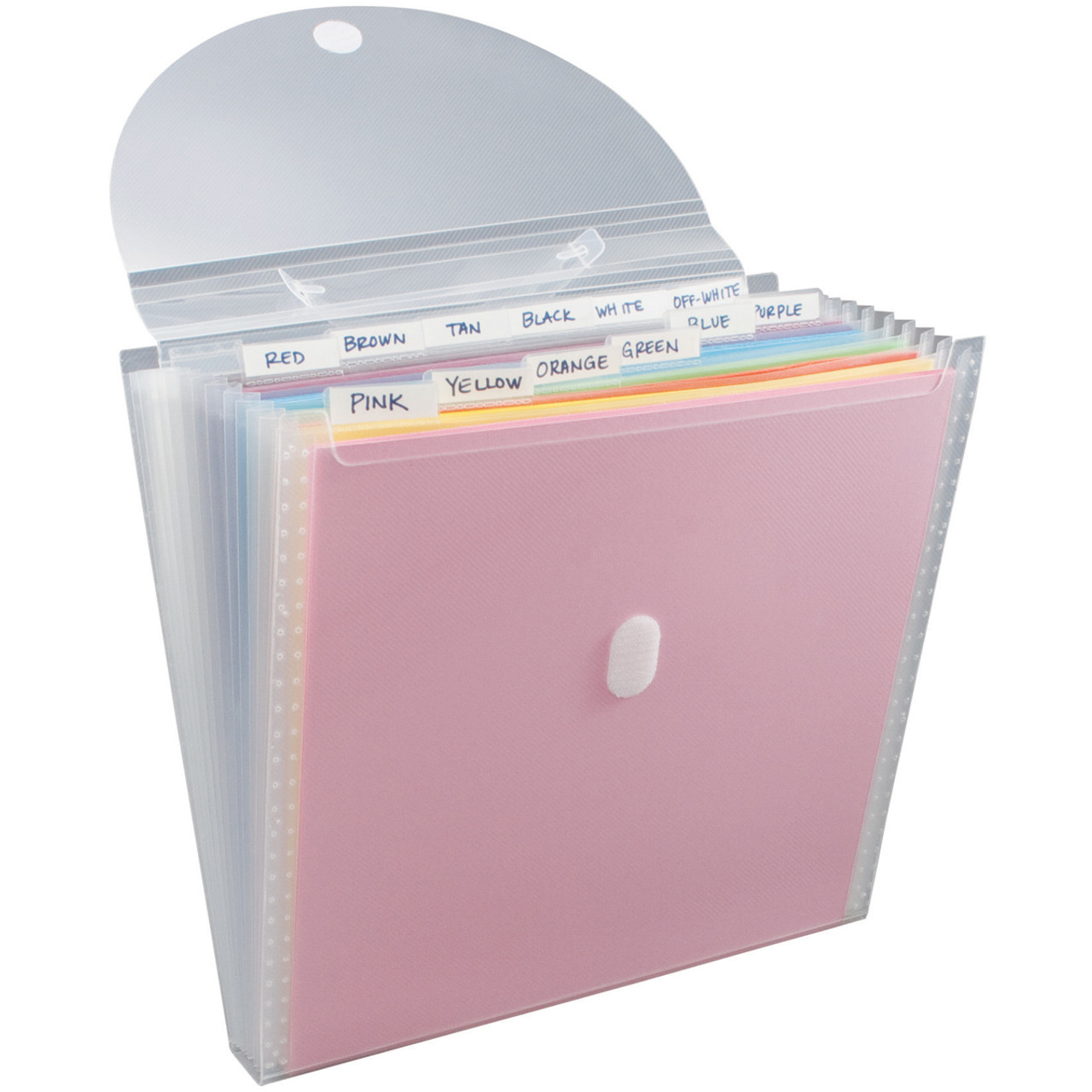 We R Memory Keepers 12x12 Accordion Paper Storage Pink 60000273 