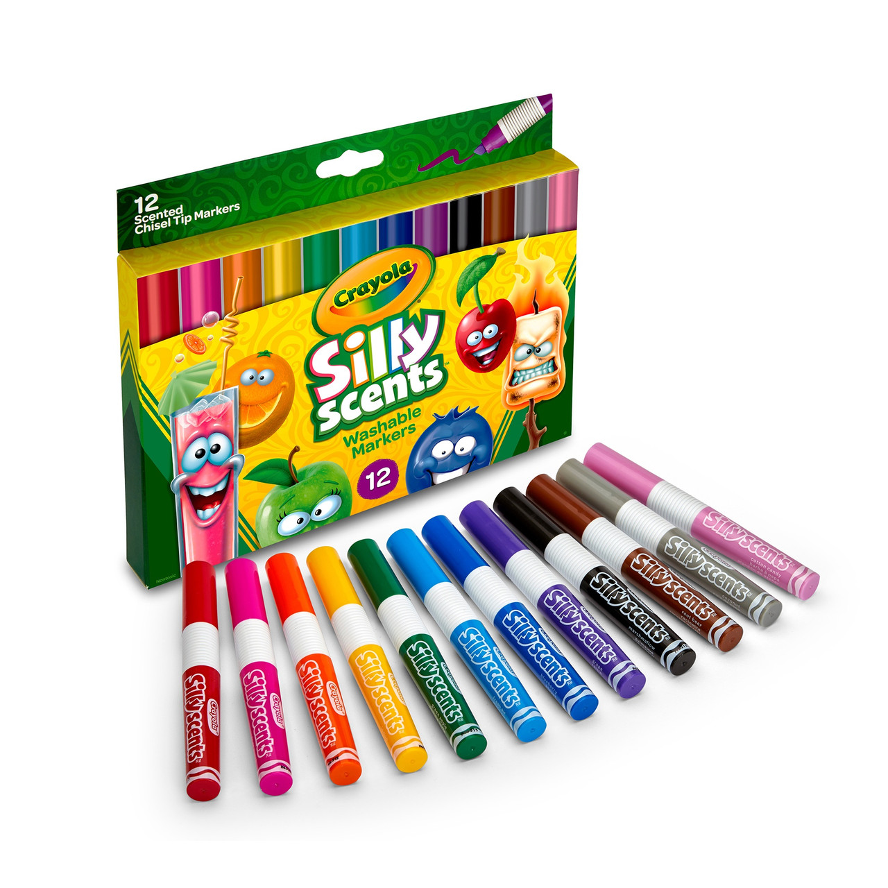 Crayola 12 Ct Fine Washable Markers, Pack of 24â€¦ - Name Brand Overstock