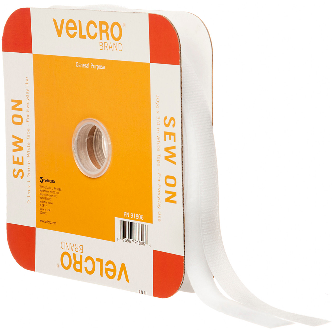 Velcro Brand Sew-On Tape 3/4X30 Beige