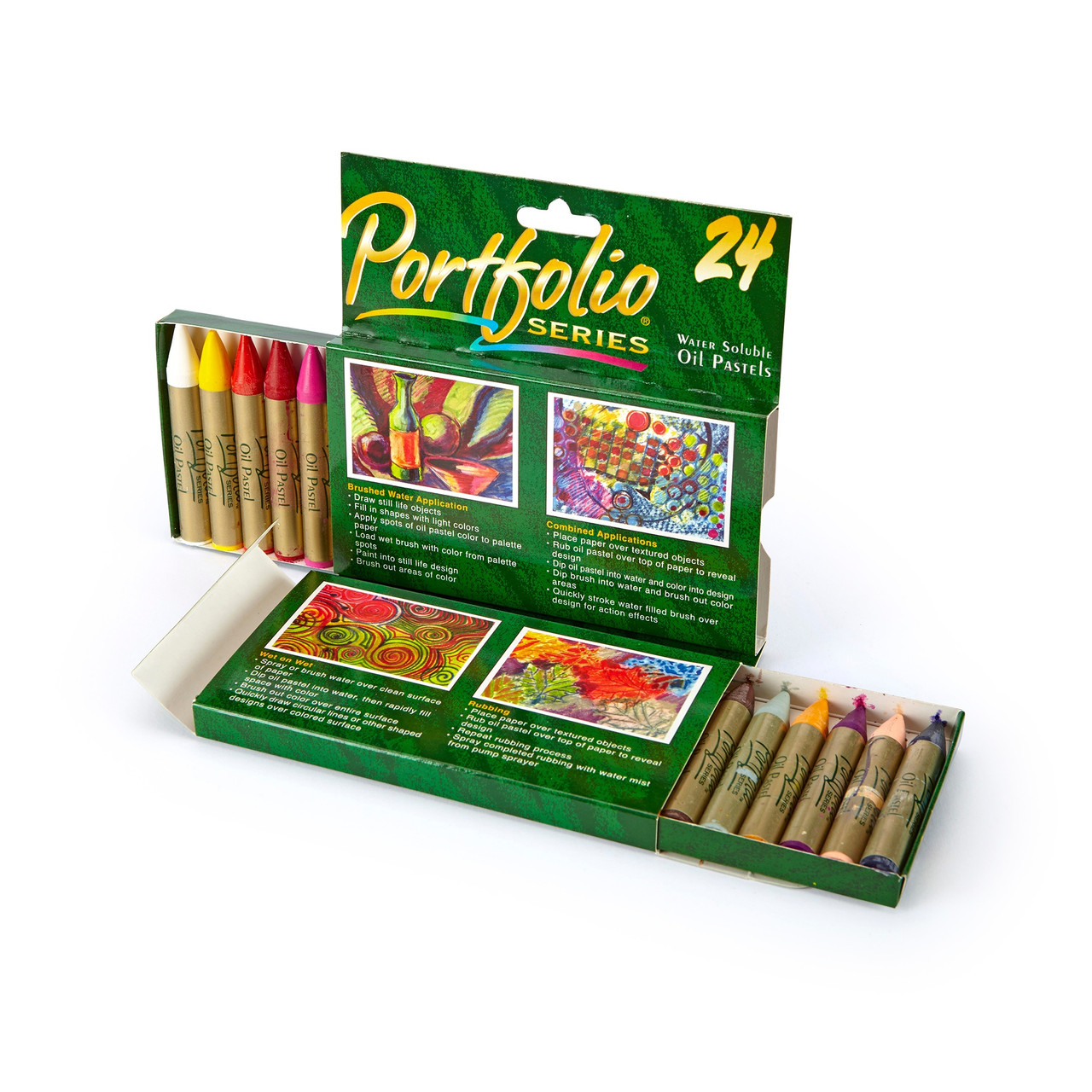 2 Pack Crayola Oil Pastels-12/Pkg 52-4613 - GettyCrafts
