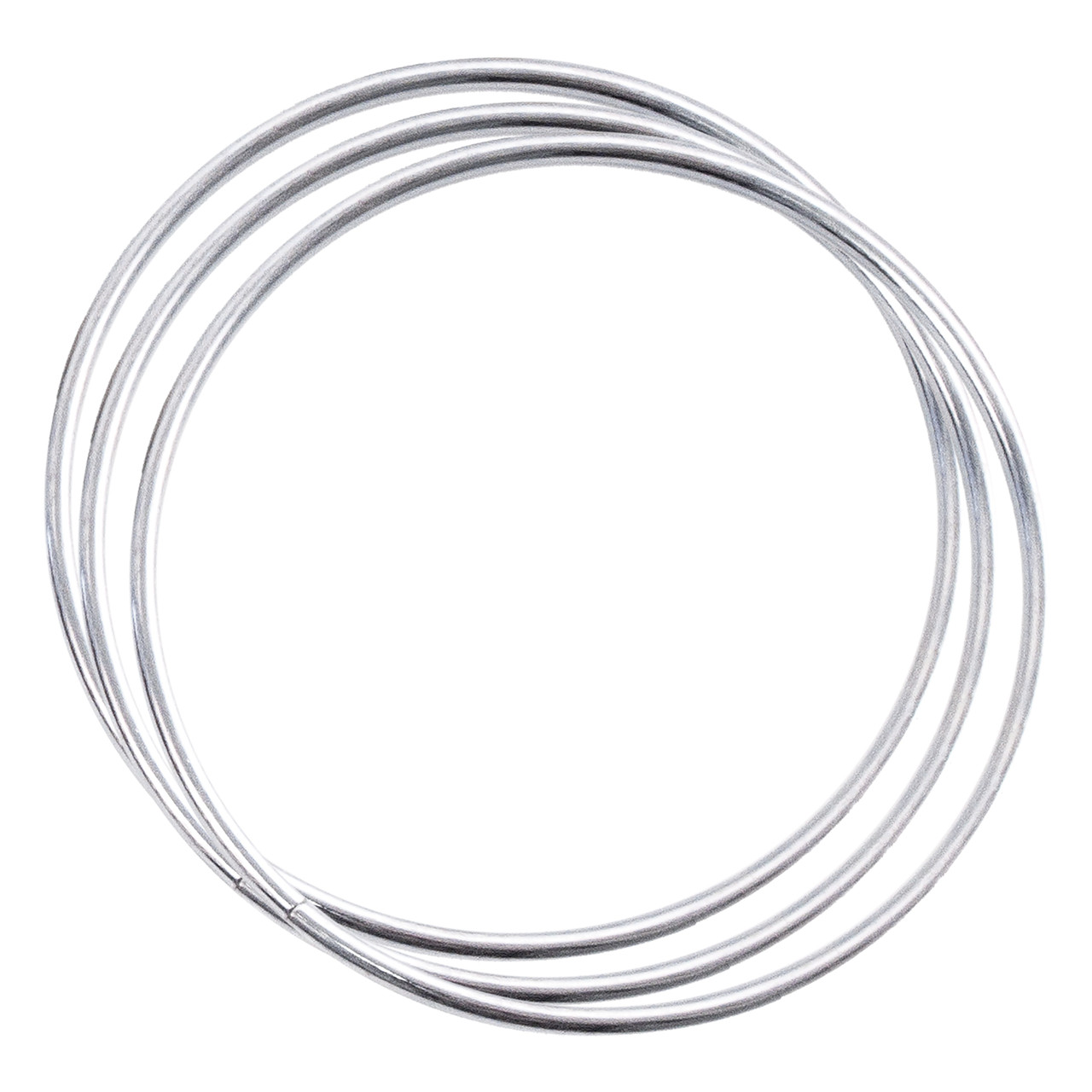 Realeather Crafts Zinc Metal Rings-7 3/Pkg BRI-07-03 - GettyCrafts