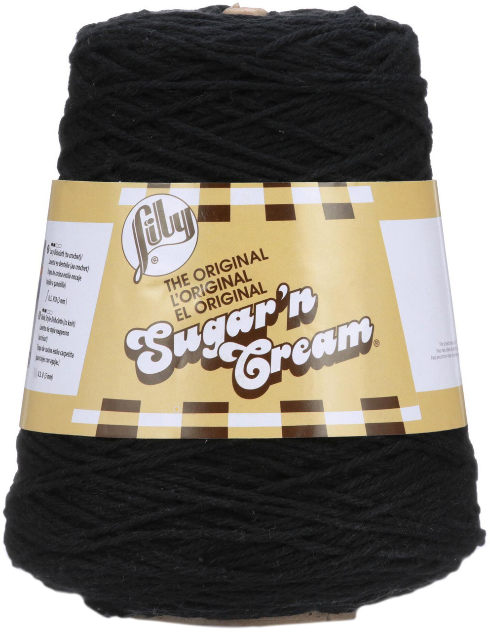 Lily Sugar'n Cream Yarn - Cones-White