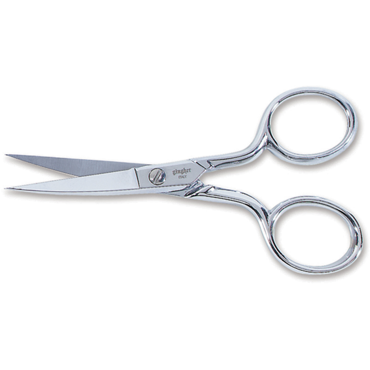 Gingher Knife Edge Craft Scissors 5-W/Leather Sheath