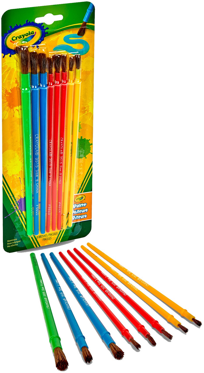 Crayola Jumbo Crayons-8/Pkg 52-0389 - GettyCrafts