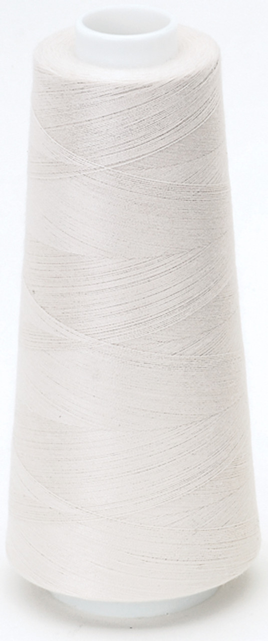 Coats & Clark Surelock Cone White Polyester Thread, 3000 Yards