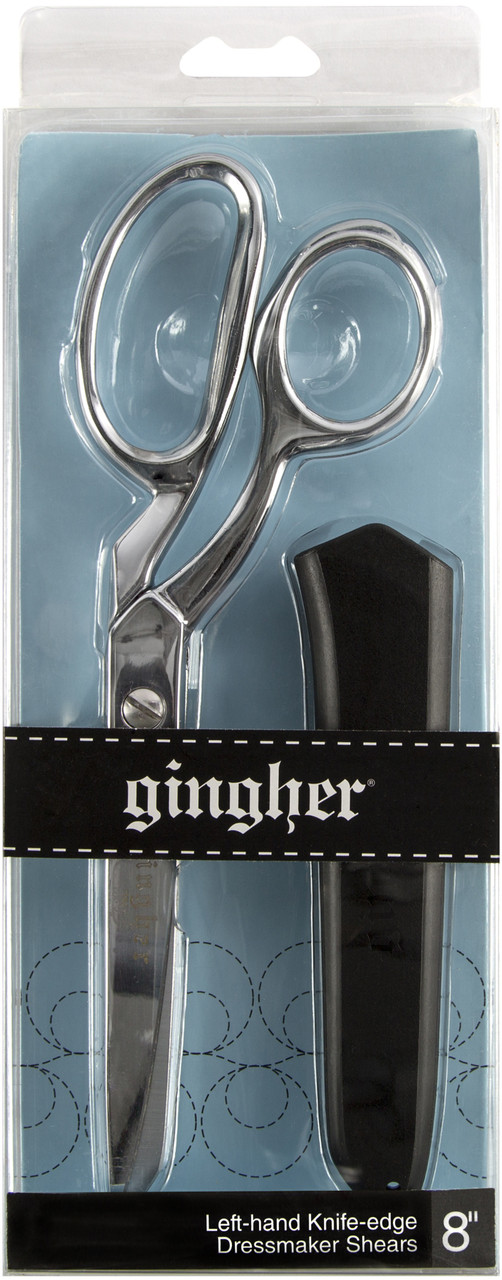 Gingher Knife Edge Dressmaker Shears 8 - W/Molded Nylon Sheath