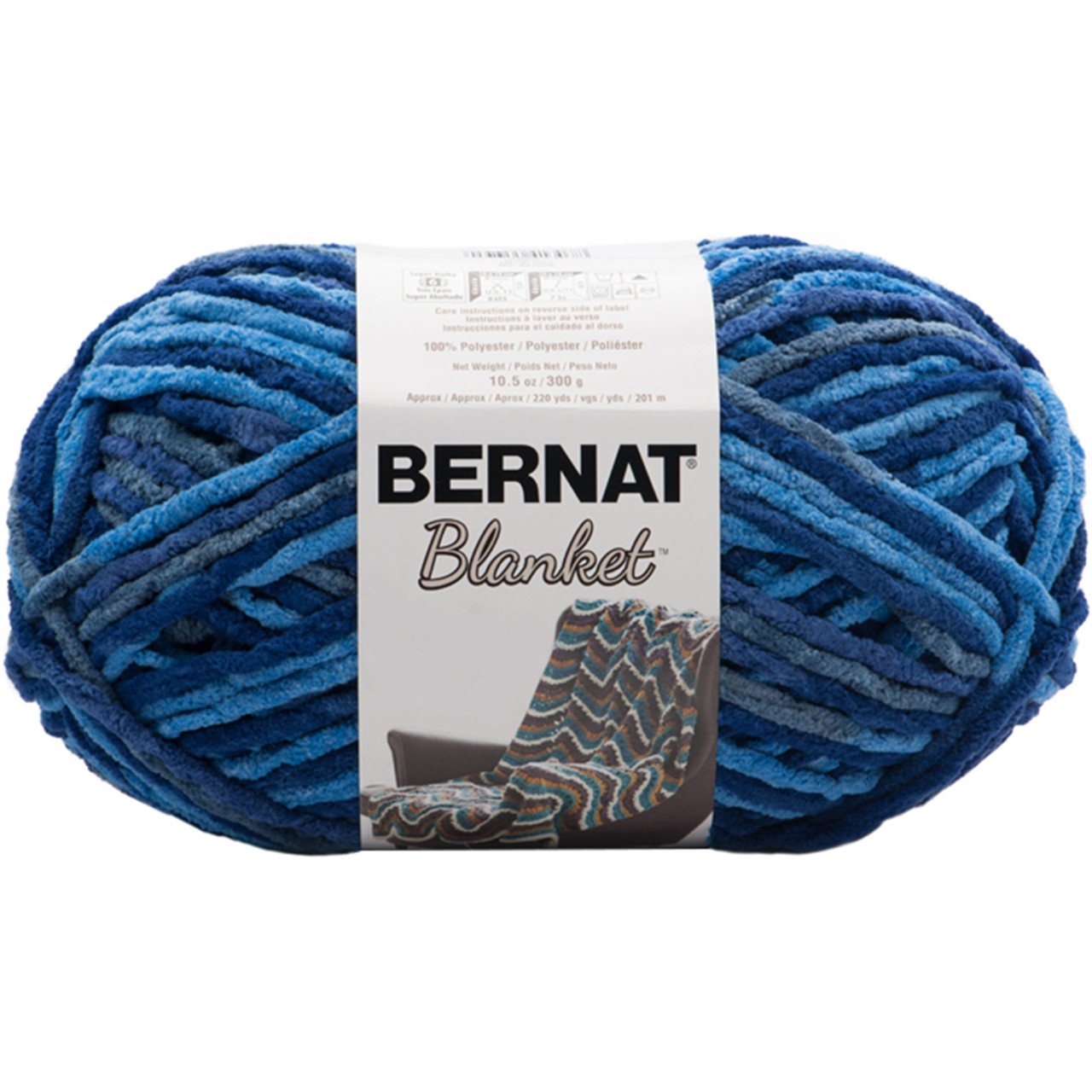 Bernat Blanket Big Ball Yarn - Coastal Collection - Moss