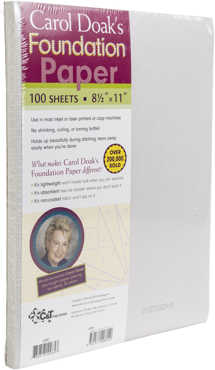 Quilter's Freezer Paper Sheets 8.5x11 30/Pkg