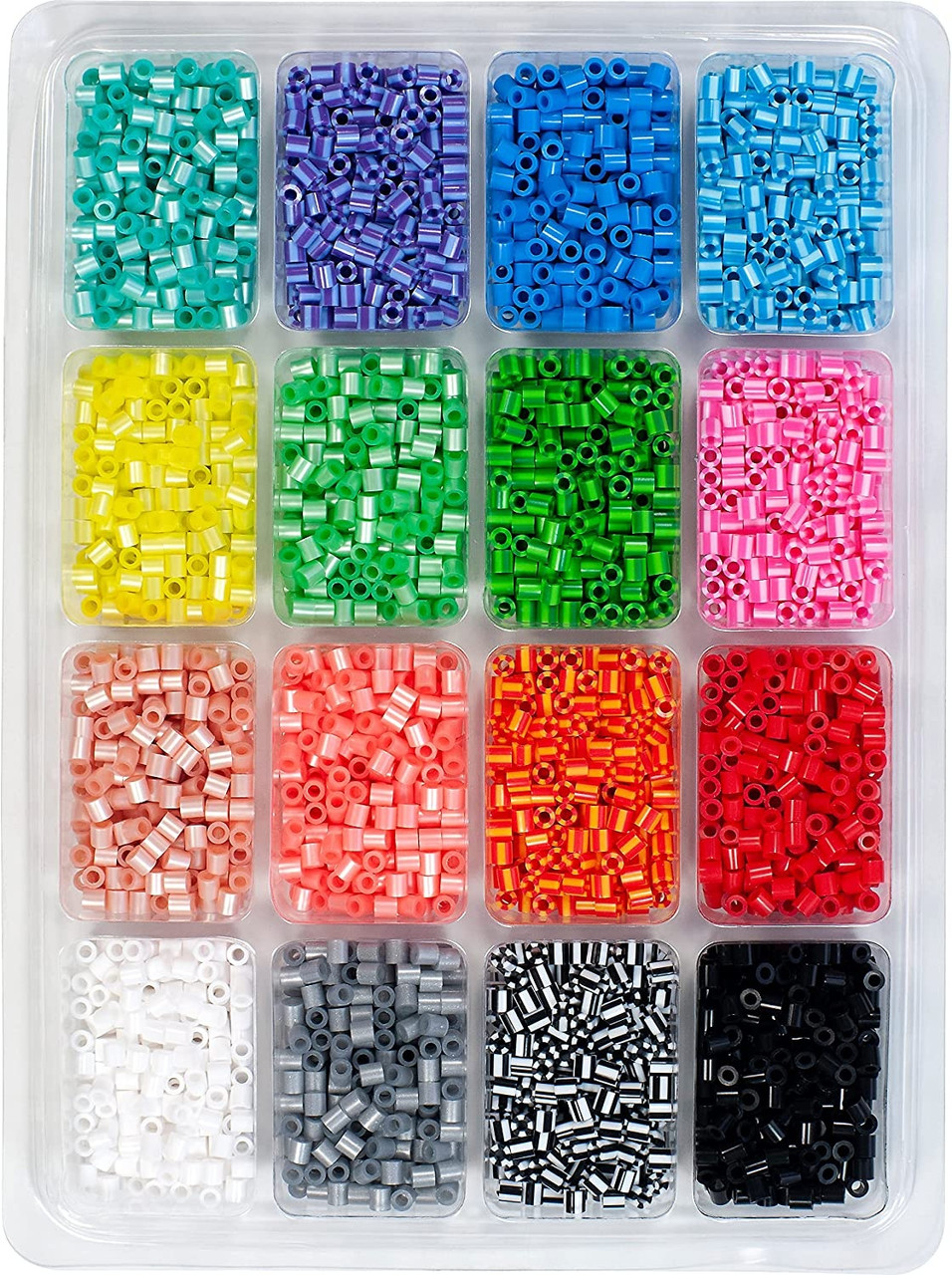 Perler Fused Bead Tray 4000 Pkg Neutral Color