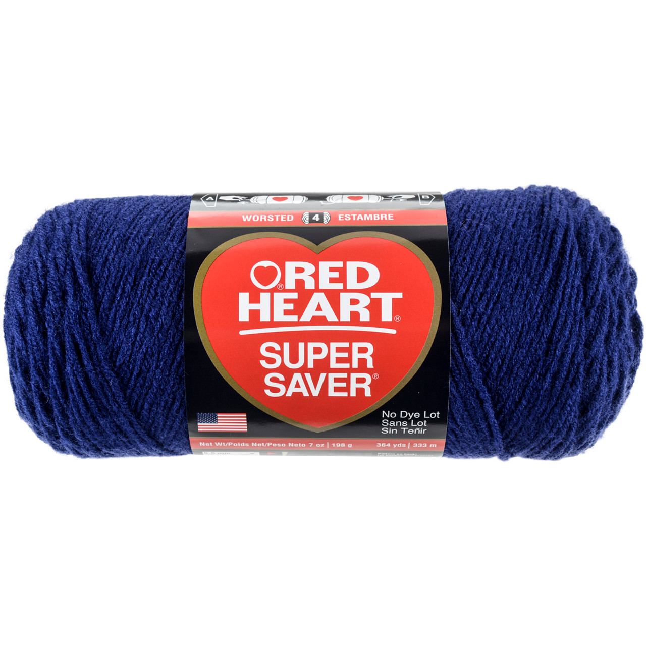 Multipack of 4 - Red Heart Super Saver Jumbo Yarn-Soft White