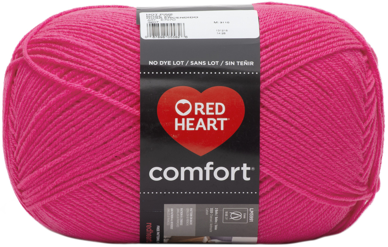 Red Heart Comfort Yarn, Charcoal