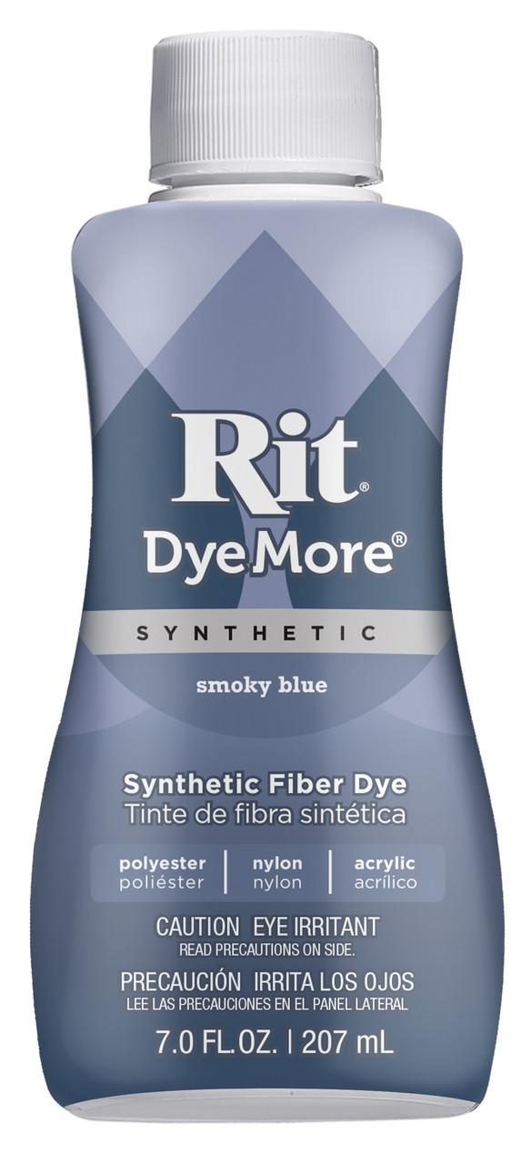 Rit DyeMore Synthetic Fiber Dye, Sapphire Blue - 7.0 fl oz