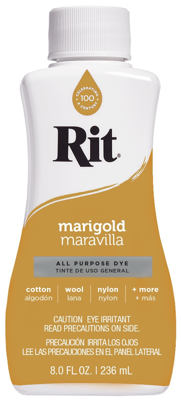 Rit Dye Liquid 8oz-Marigold 8-56 - GettyCrafts