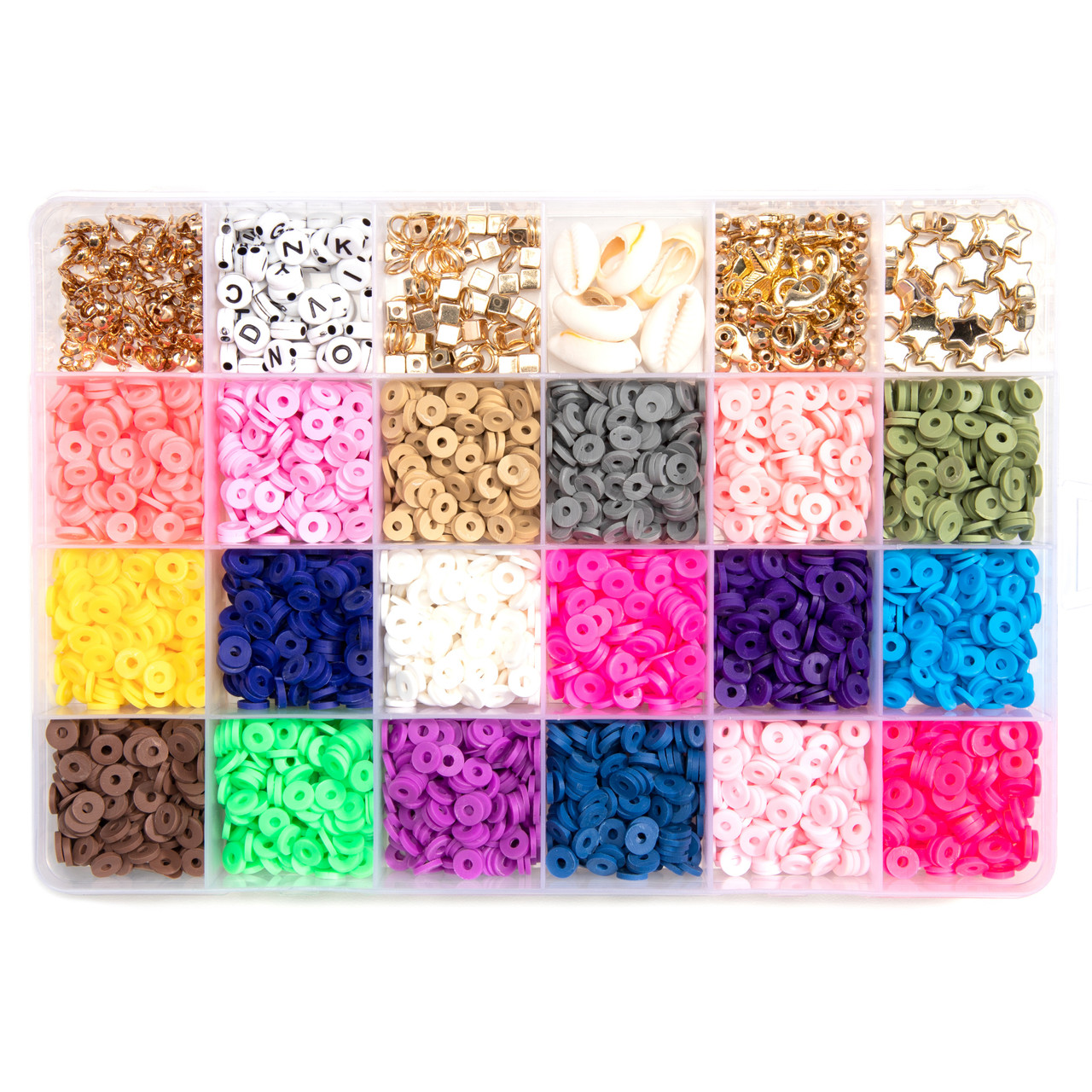 Fun Shapes Pony Beads 4oz-Assorted 